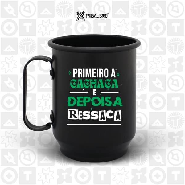 Primeiro a cachaça e depois a ressaca