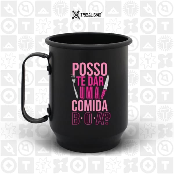 Posso te dar uma comida boa?