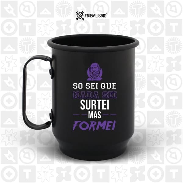 Só sei que nada sei surtei mas formei