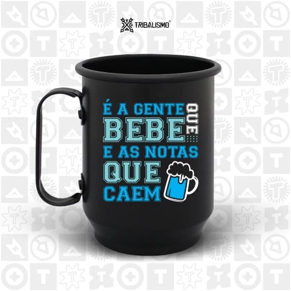 É a gente que bebe e as notas que caem