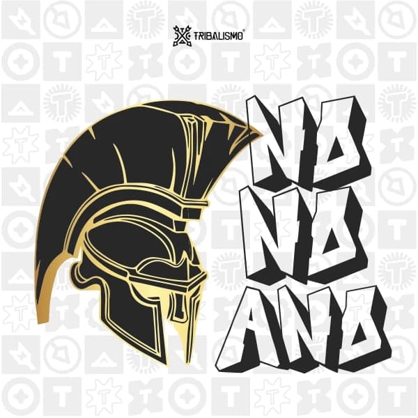 Elmo Preto e Dourado