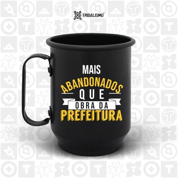 Mais abandonados que obra da prefeitura