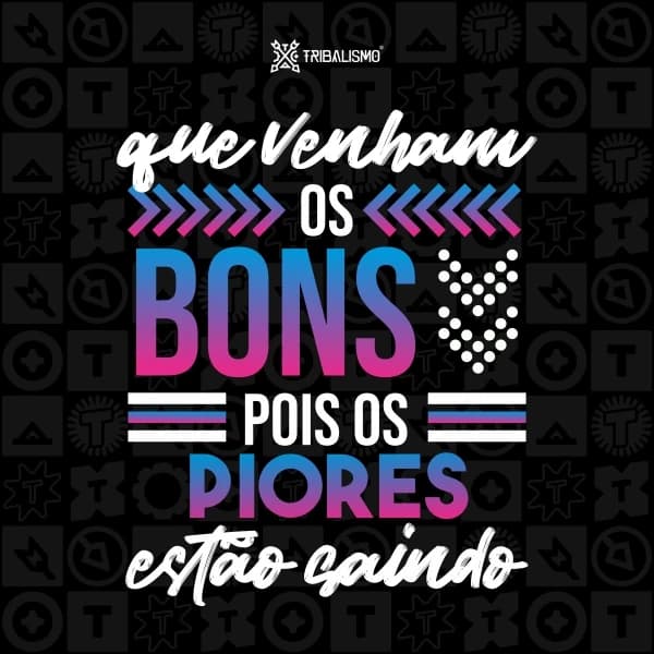 Que venham os bons pois os piores estão saindo