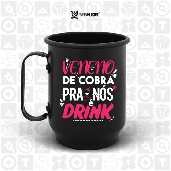 Veneno de cobra pra nós é drink