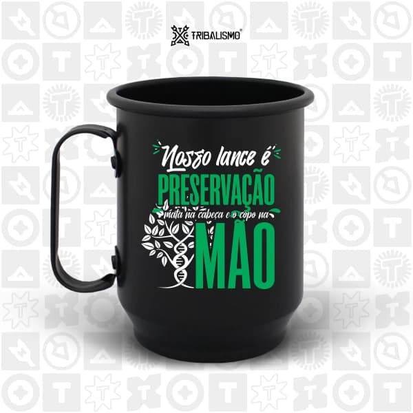 Nosso lance é preservação, mata na cabeça e o copo na mão