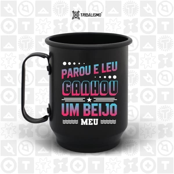 Parou e leu ganhou um beijo meu