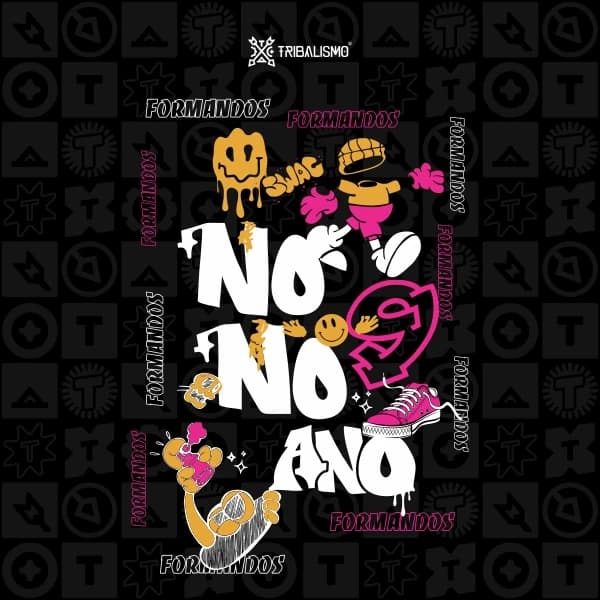 Smiles Amarelo e Rosa