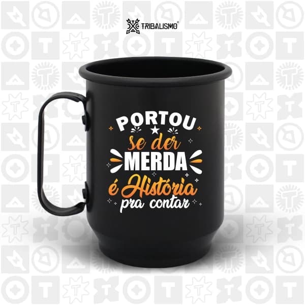 Portou, se der merda é história pra contar